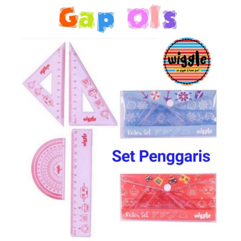 

Penggaris Wiggle Ruler set