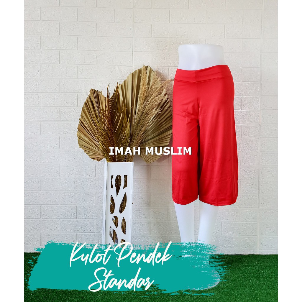 Kulot Pendek Santai Standar Murah Bisa COD