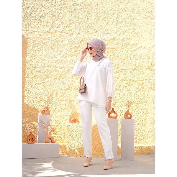 Ounadoutfit skinny pants scuba premium basic | celana wanita nyaman | comfortable skinny pants | scuba pants | celana basic wanita