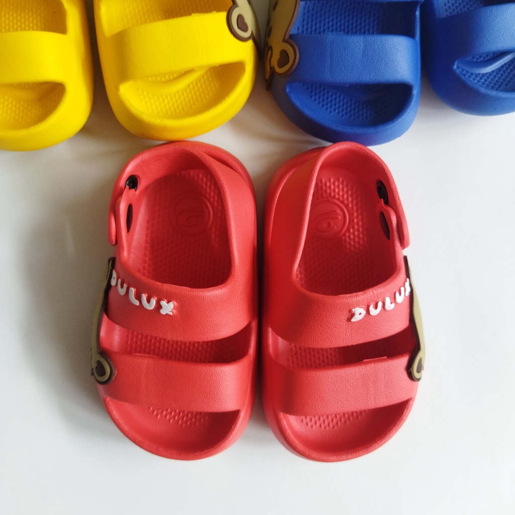 Sandal Anak Bayi Perempuan Laki Laki Karakter Beruang Lucu Size 20-25