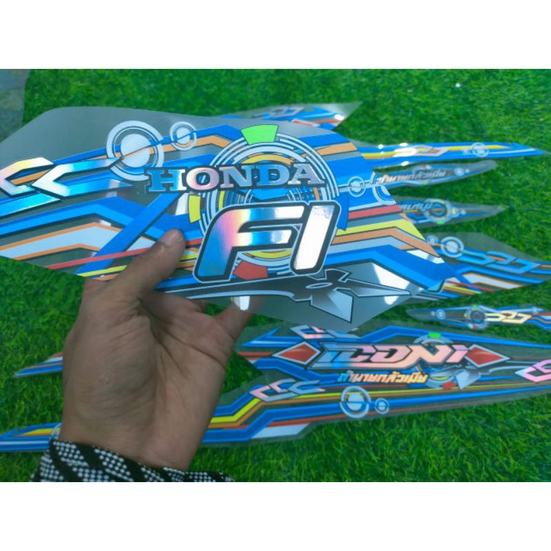 STRIPING TRANSPARAN HOLOGRAM BEAT NEW 2020