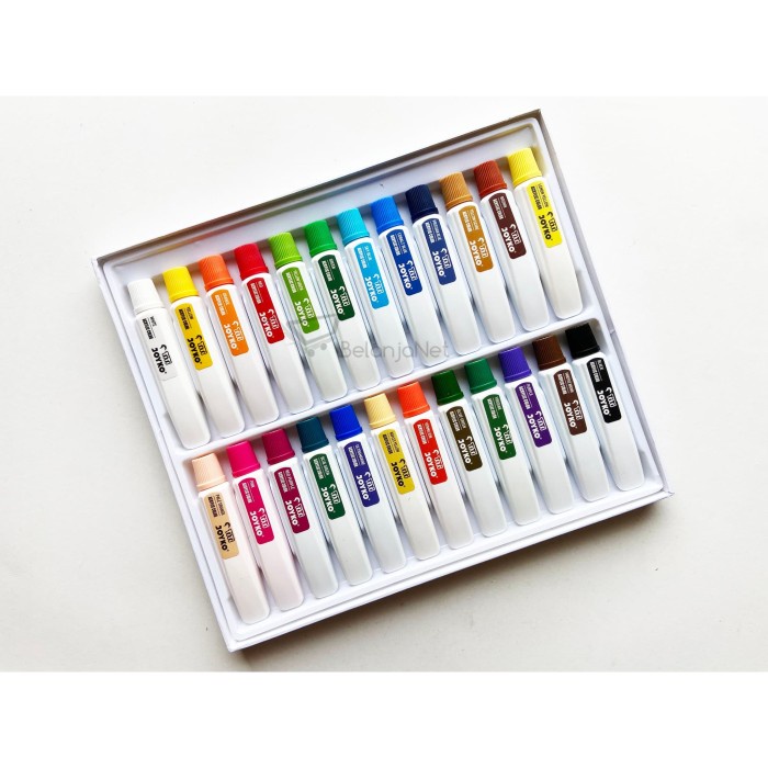 

Cat Acrylic TITI 24 Color| Cat Akrilik TITI 24 Warna AC-12ml-24C