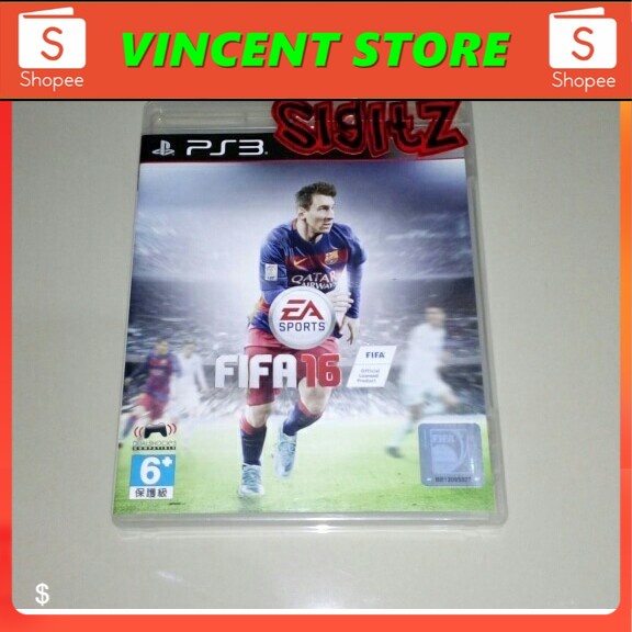 Asli bd PS3 kaset game FIFA 16 FIFA 2016