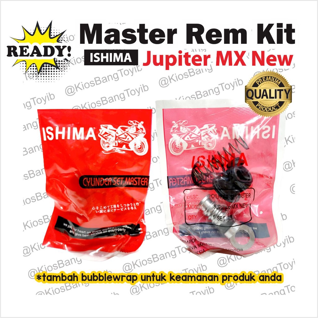 Seal Master Rem Kit/Cylinder Set Master Jupiter MX New -ISHIMA-