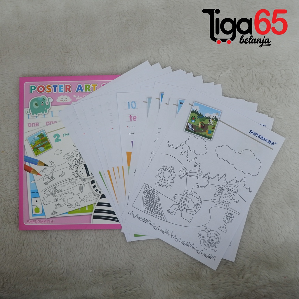 365 STATIONERY SET #41174 Buku &amp; Alat Tulis Anak / Karakter Fancy Gambar Lucu