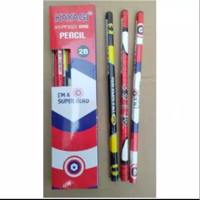 

Pensil kayagi i'm super hero