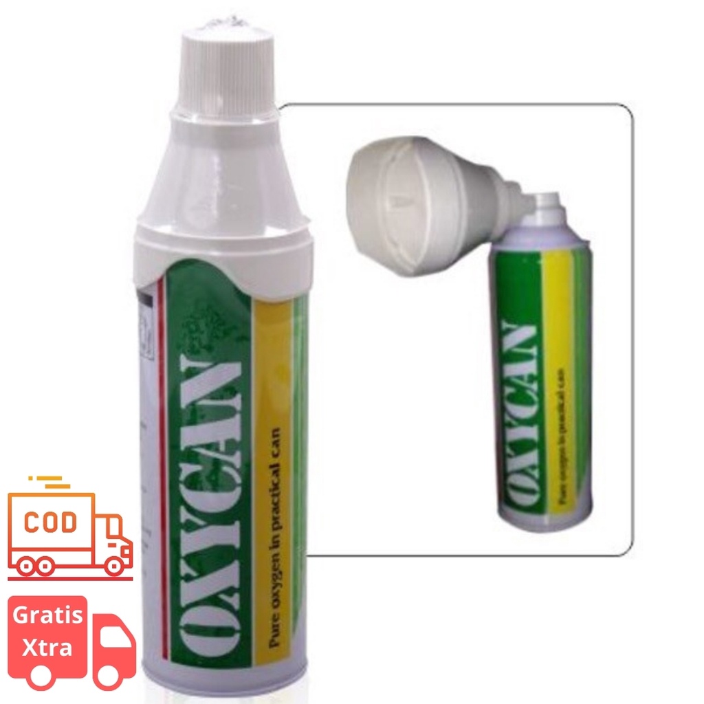 Samator Oxycan Oksigen Portable 500cc Alat Bantu Pernapasan