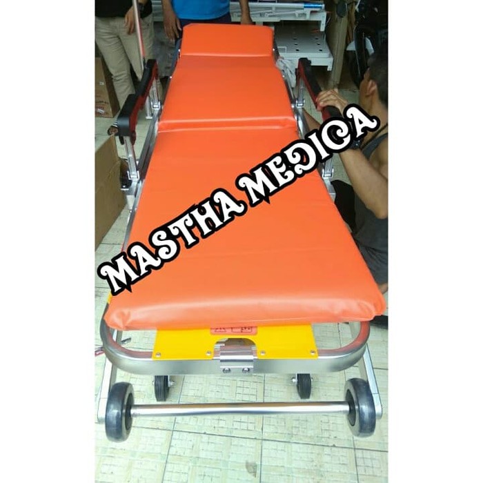 Brankar Tandu Ambulance Automatic Emergency Strecher YDC 3 D GEA / Bed