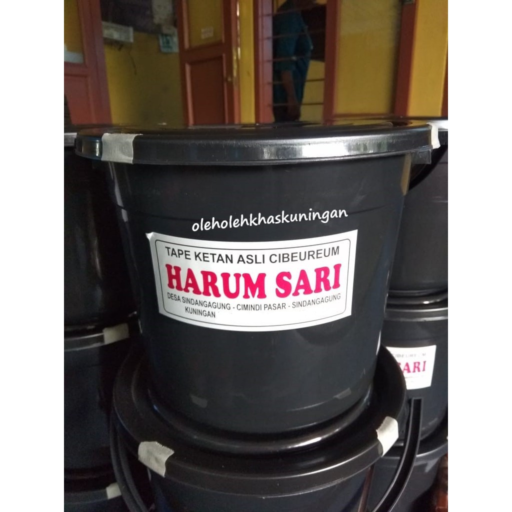 

TAPE KETAN HARUM SARI KHAS KUNINGAN (EMBER BESAR)