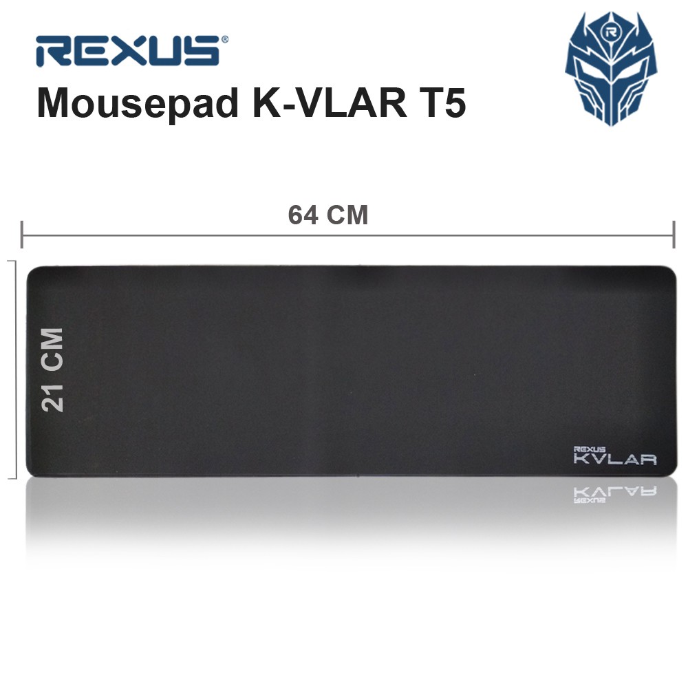 Trend-Rexus KVLAR T5 Gaming MousePad 64 x 21 cm - Hitam