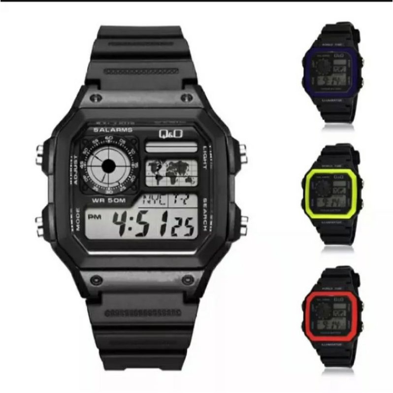JAM TANGAN Q&O ANTI AIRHARGA PROMO