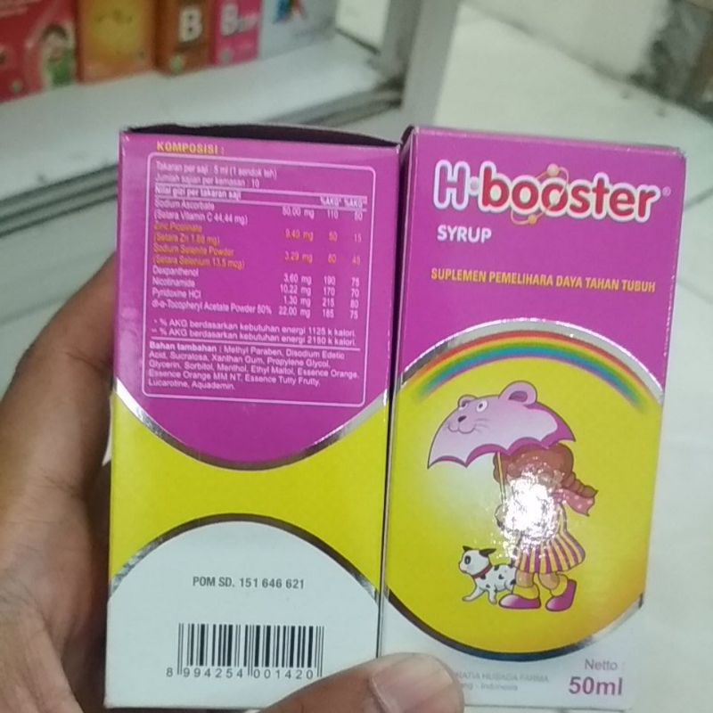 H-booster syrup 50 ml