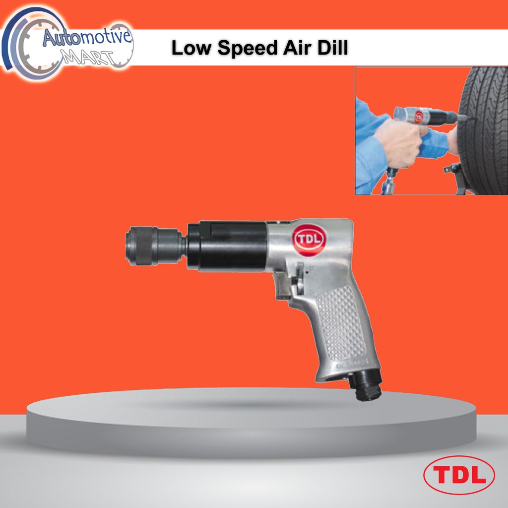 TDL Low Speed Air Drill - Mesin Bor Angin