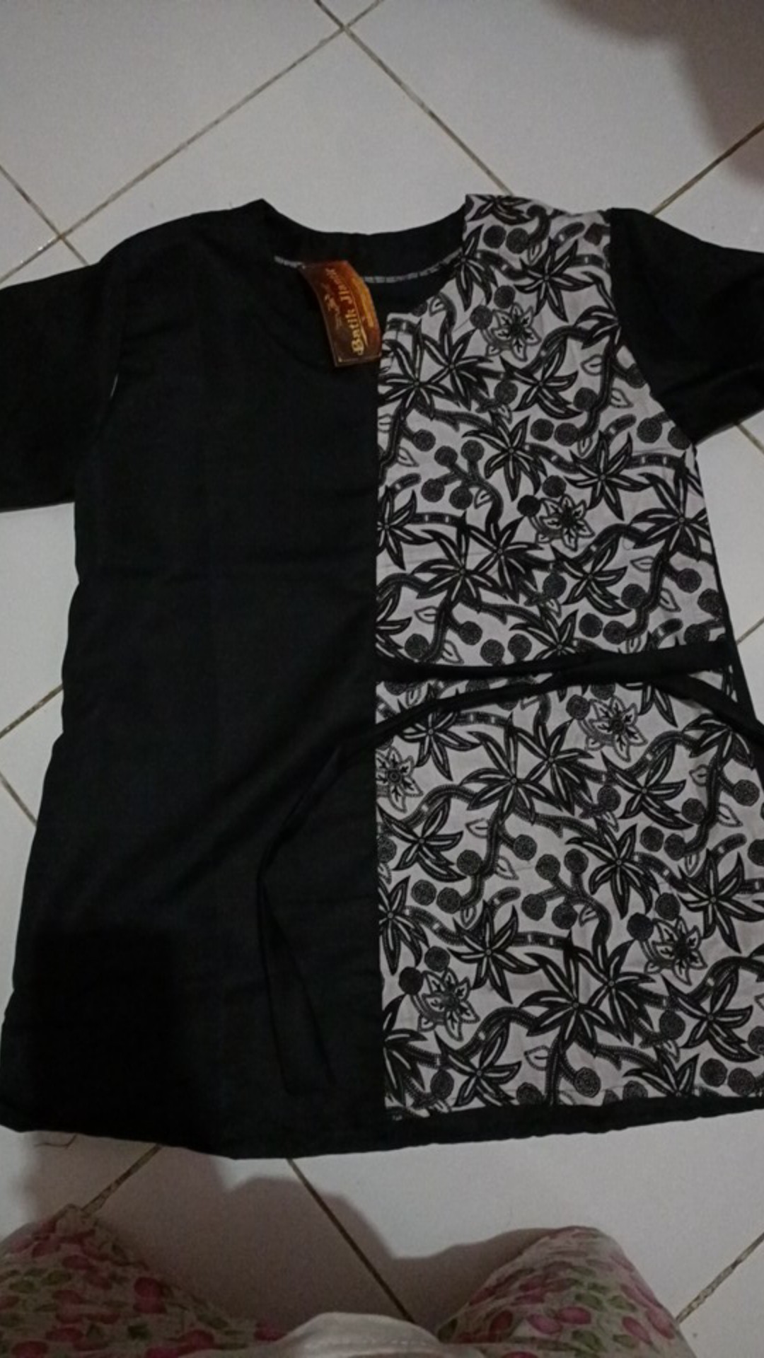 Batik Dolby Dolbi Dobby Doby Tenun Sutra Tulis Katun Atbm Baron Atasan Batik Wanita Sogan Srg308