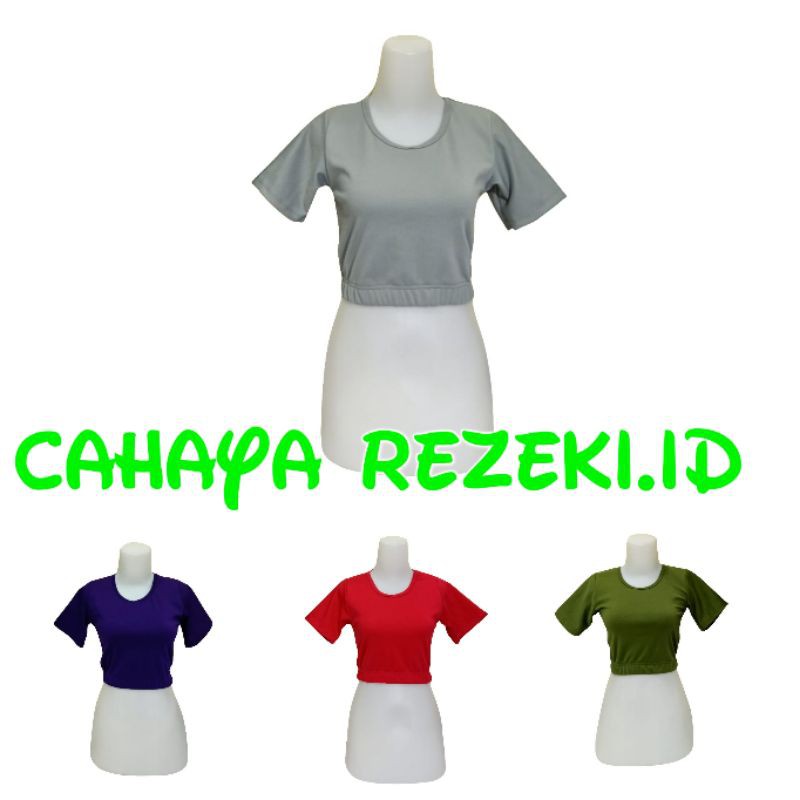 Baju Atasan Senam/Aerobic Crop