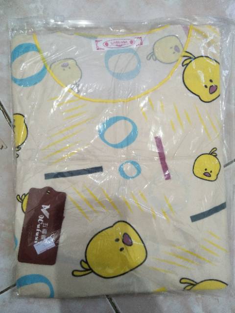 Baju tidur Wanita Import Bahan Kaos Spandex Tebal Aneka Motif All Size L Short Pants-5