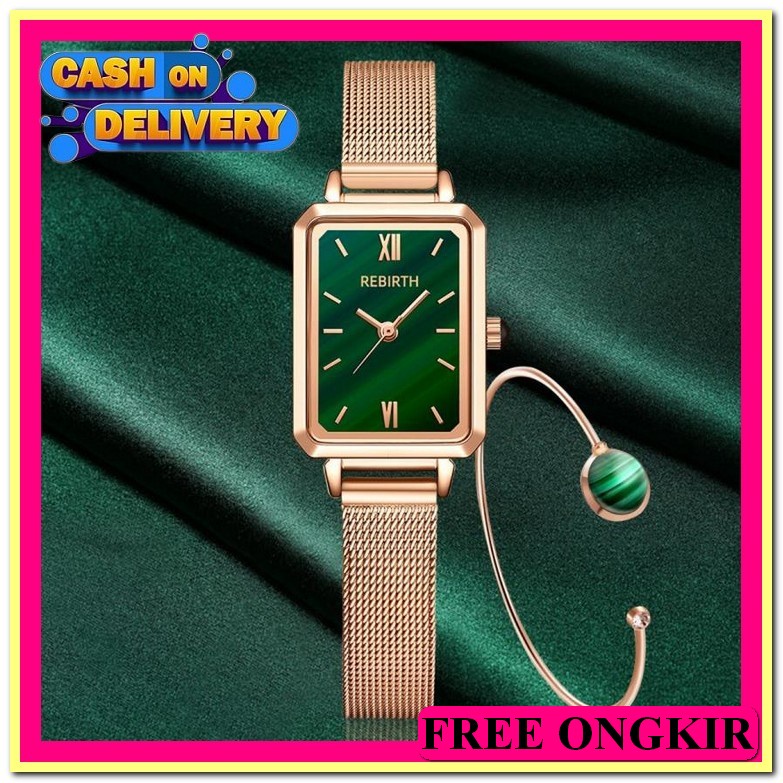 Jam Tangan Kotak Wanita Original Jam Tangan Cewek Anti Air Jam Tangan Rubber Digital Jm Tangan Wanit