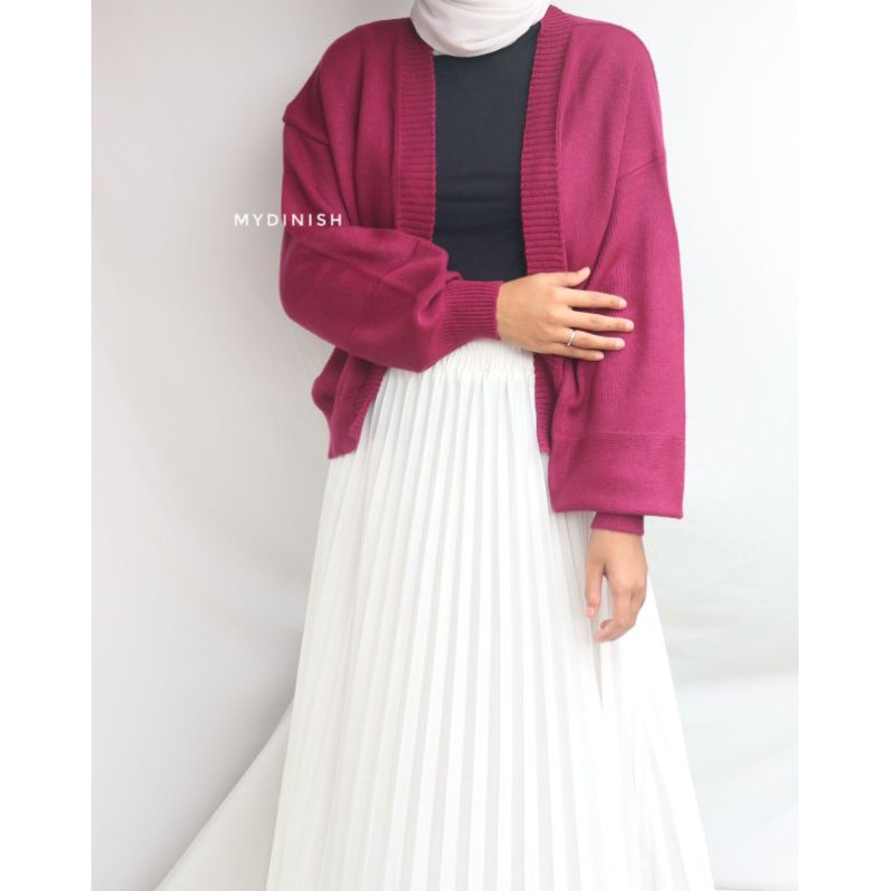 Balqis Cardy - Cardigan Wanita Kekinian