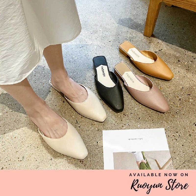 RYX - Summer Mules Sandal Fashion Casual - Ori import