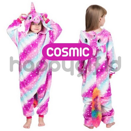 BAJU KOSTUM ONESIE PIYAMA ANAK KID UNICORN 2