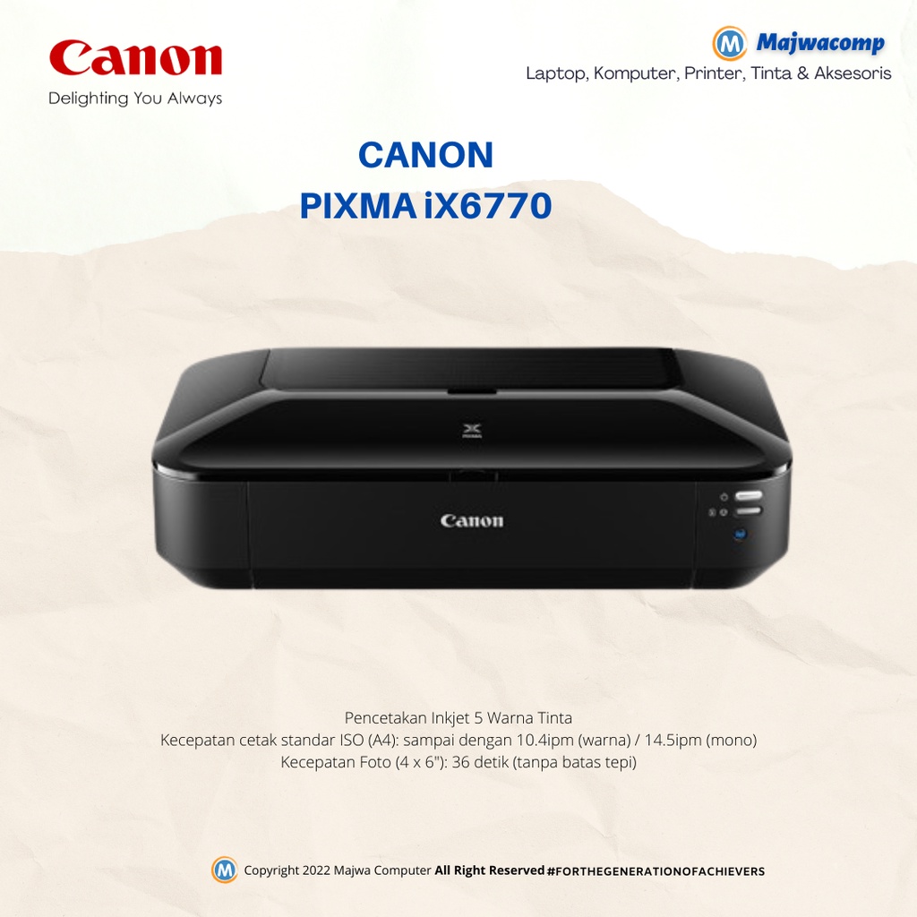 Canon IX 6770 printer A3+ / printer canon IX 6770