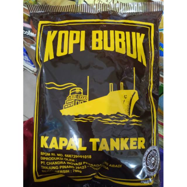 

Kopi kapal tengker 780 gr