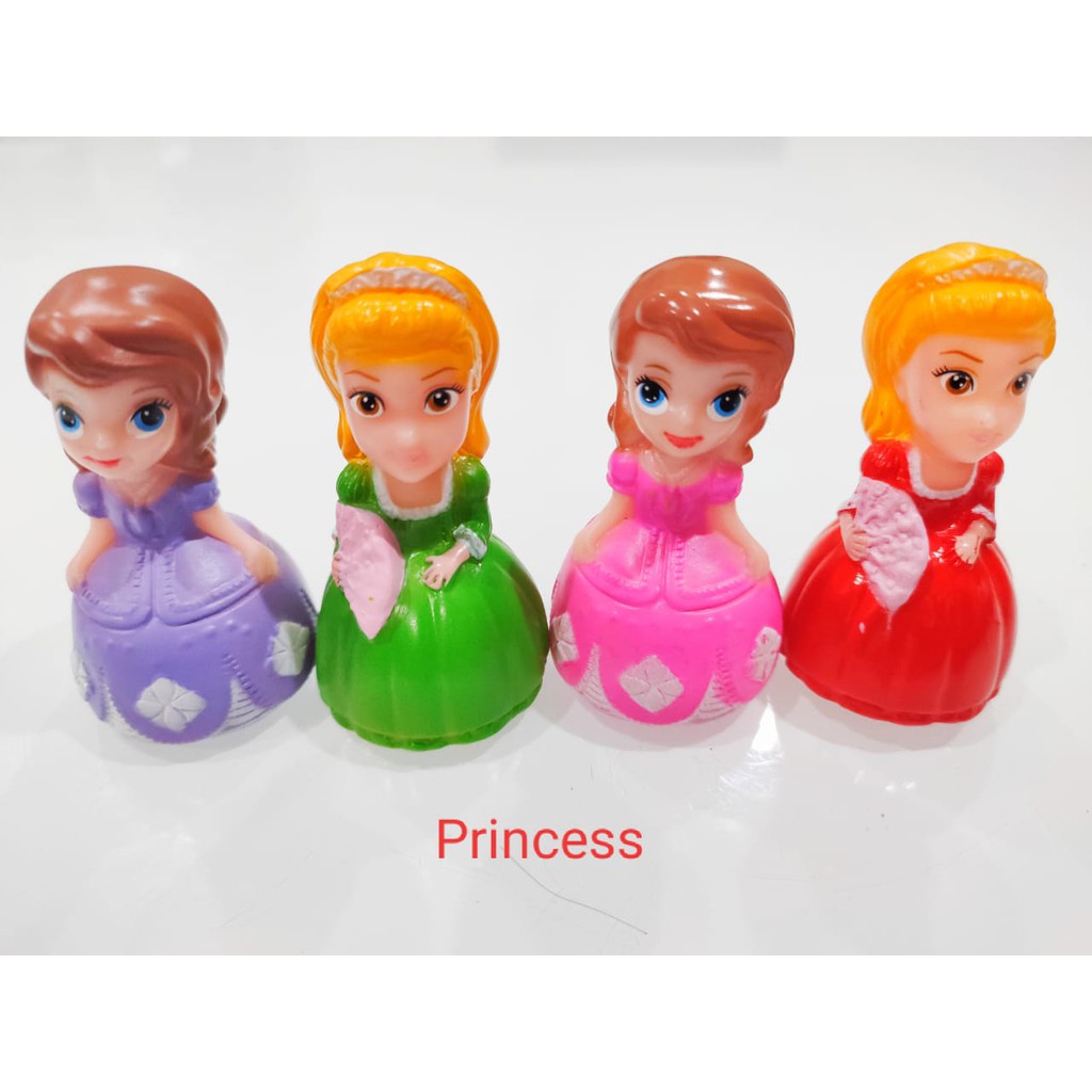 Princess Set 5 Topper Cake / Princess Figure / Hiasan Kue / topper kue princes / hiasan kue ultah