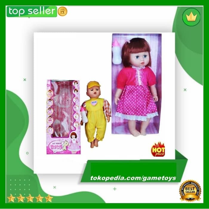 Boneka Baby - Boneka Bayi BIBI LOVABLE Cewe (bicara -menangis & menangis)