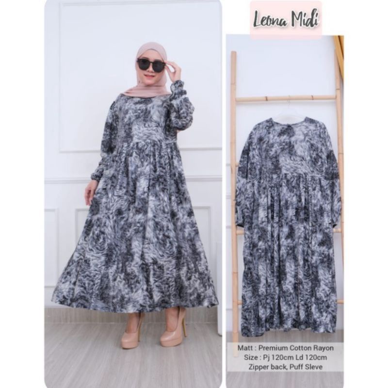 PROMO SANSO MIDI DRESS JUMBO LD 120