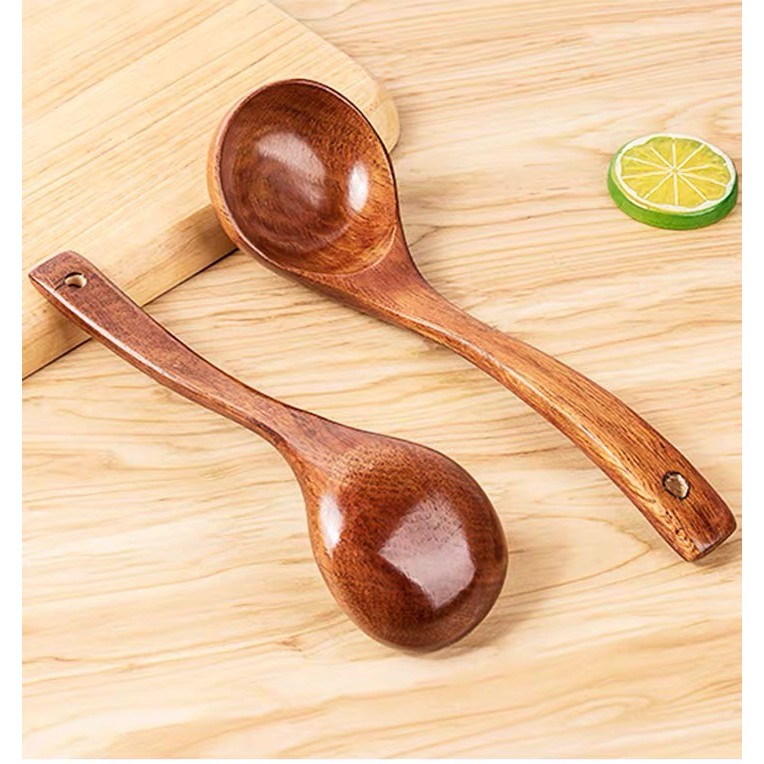 Centong/Spatula/Sendok Kayu Akasia Desain Unik