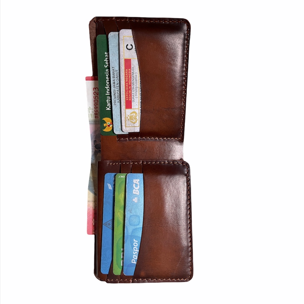 Jayuwan SSR Dompet Pria Full Kulit Asli Bifold Eksklusif