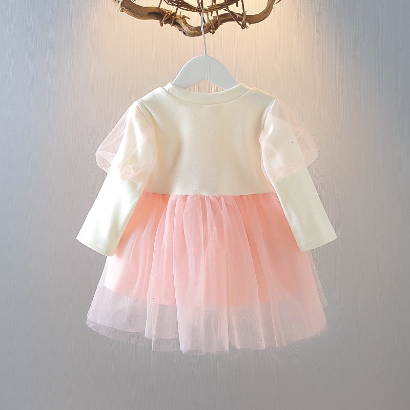 0-3TH NEW ARRIVAL DRESS ANAK BAYI BERLENGAN PANJANG / DRESS PESTA ANAK BAYI SUPER HIGH QUALITY