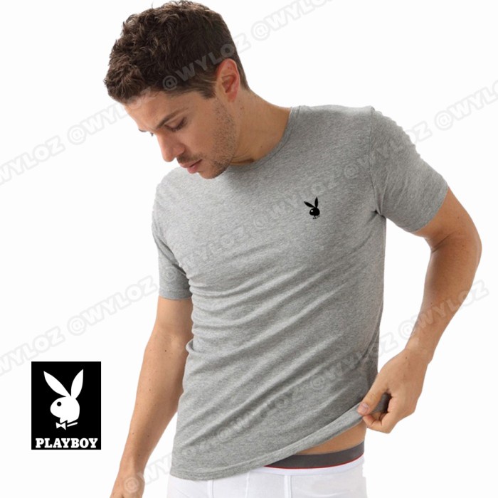 BAJU KAOS OBLONG DALAM SINGLET GYM BODY FIT PLAYBOY COWOK PRIA MURAH BEST QUALITY