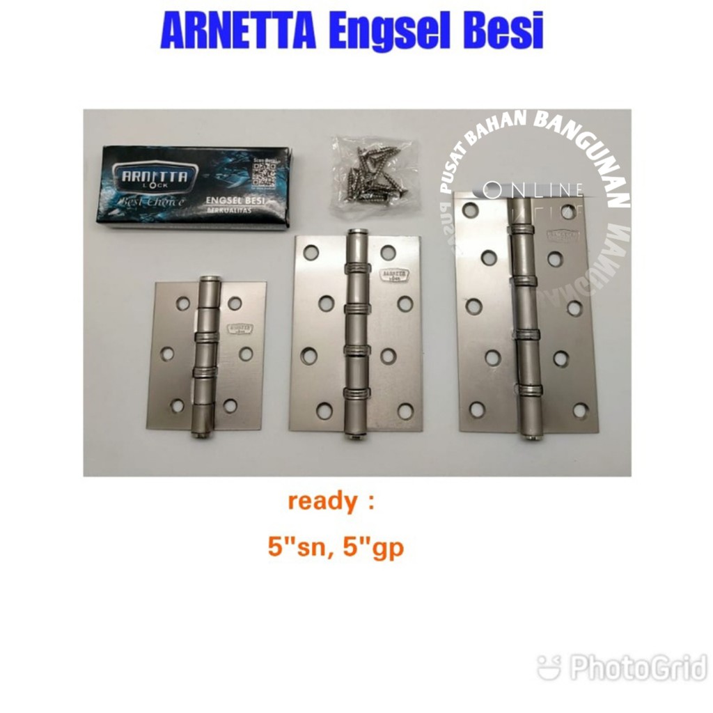 Engsel tebal 5 inch, engsel pintu 5 rumah besar engsel pintu baut 5 murah , engsel Arnetta, Arnietta