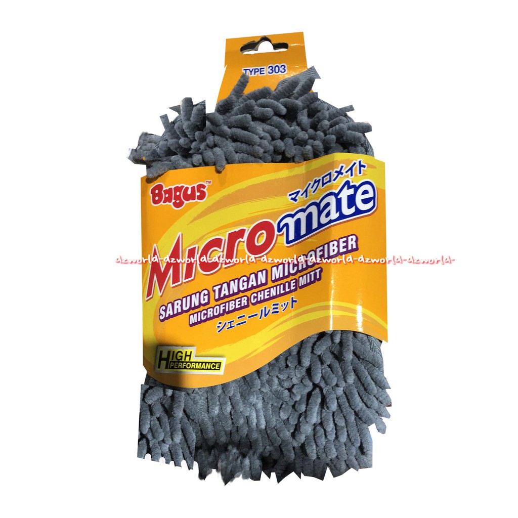 Bagus Micromate Sarung Tangan Microfiber Hand Gloves Warna Abu Handglove Micro Fiber Kain Lap Model Sarung Tangan Cleaning Tool