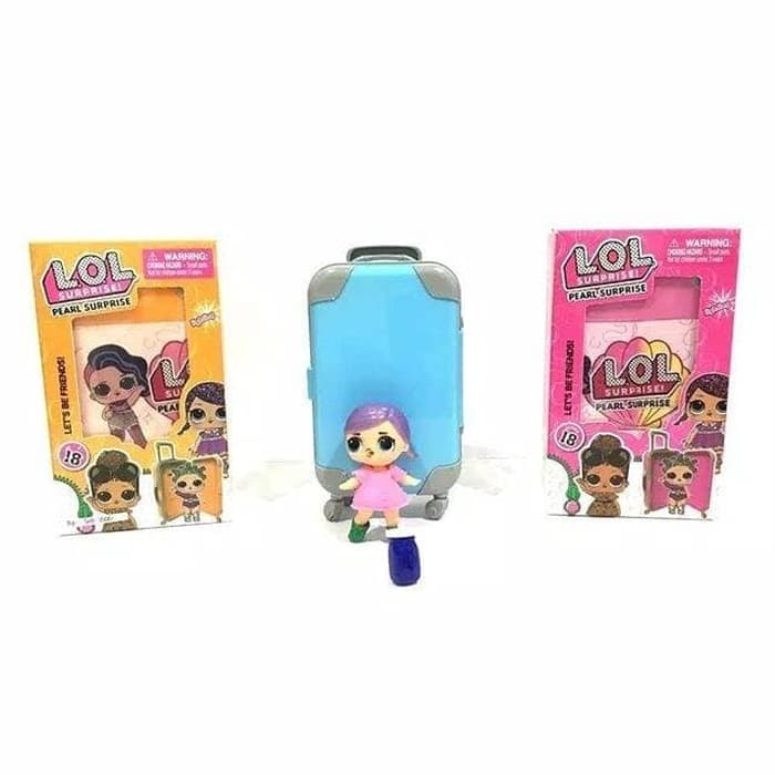 VIOLAKINGDOM LOL Surprise Koper Kecil Super Imut Lucu / Kado Mainan Anak Perempuan