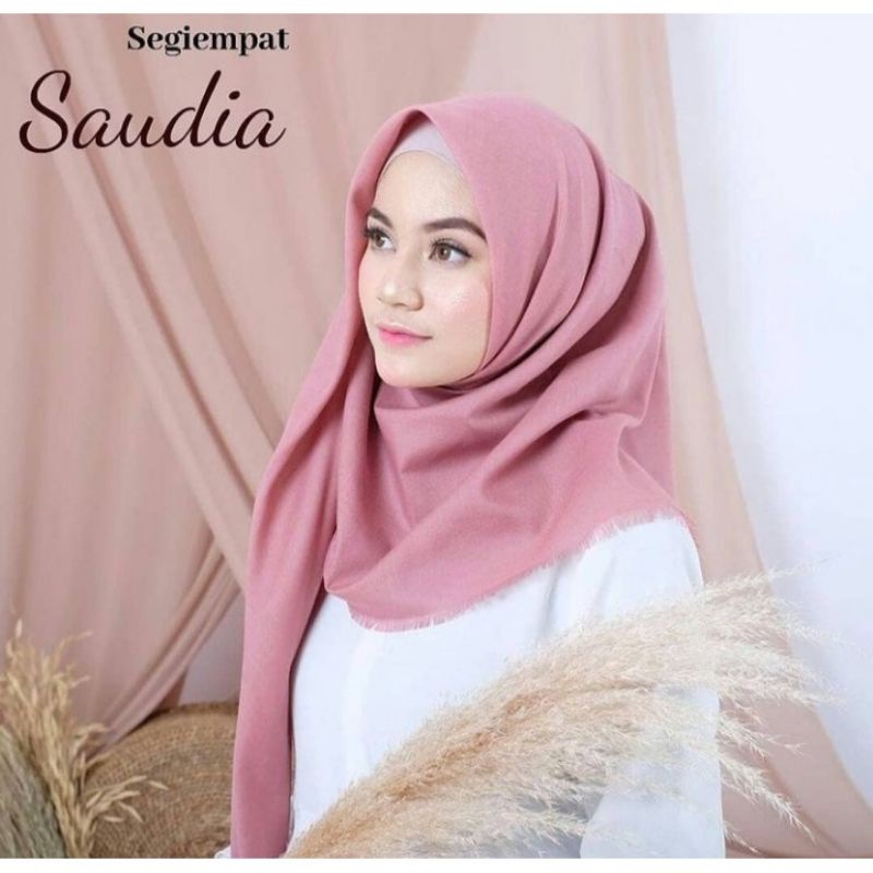 Hijab Segi Empat Saudia Rawis Exclusive