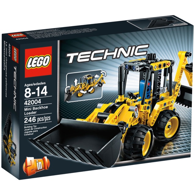 LEGO 42004 TECHNIC Mini Backhoe Loader