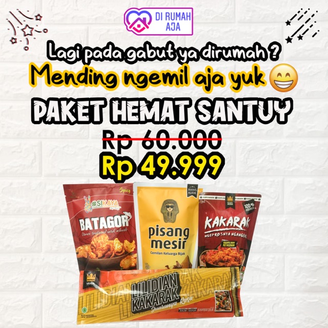 PAKET SNACK HEMAT SANTUY