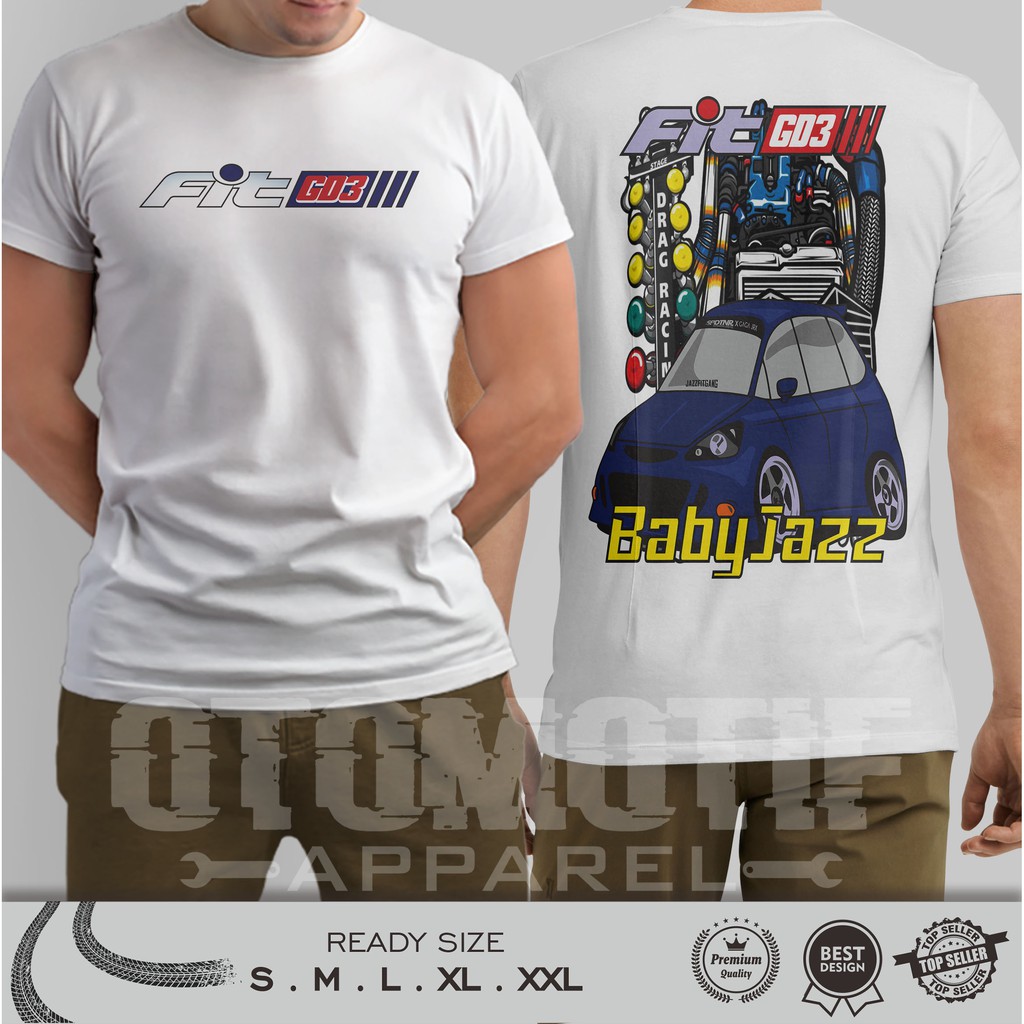 KAOS OTOMOTIF BABY JAZZ GD3 JDM SERIES