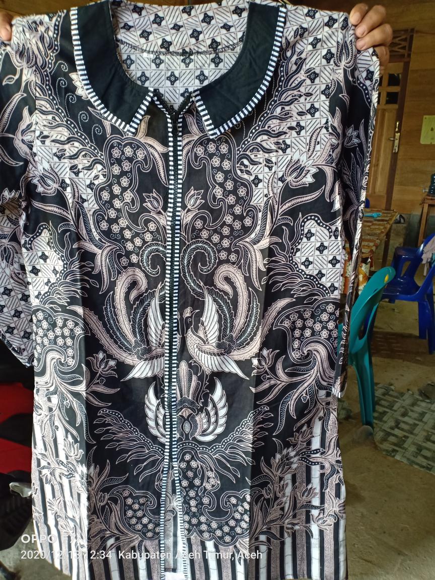Bayar Di Tempat<br />|batik Tunik Shibori Jumputan Terbaru / Hrb0999 Yelbor Navbor / Original..