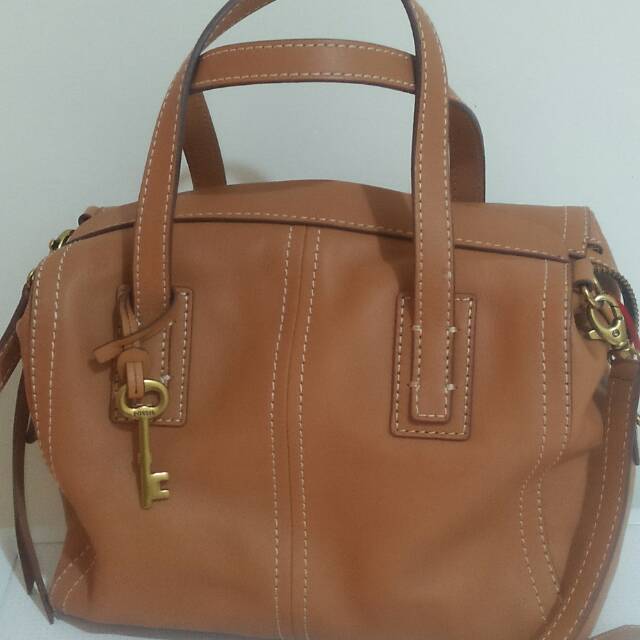 Tas fossil emma satchel authentic