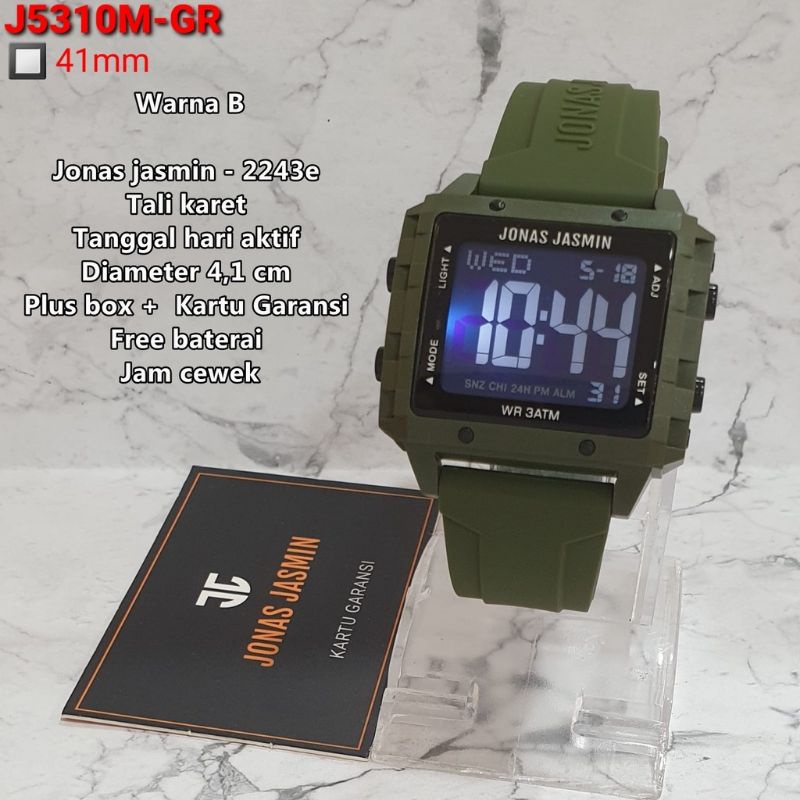 Jam Tangan Pria Jonas Jasmin Terlaris Tahan Air Garansi Original