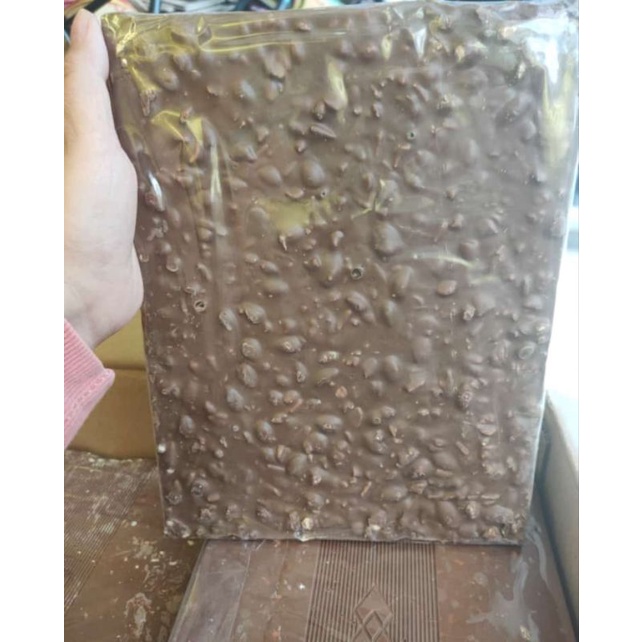 coklat Silverqueen 1kg viral,cokbar bahan asli Silverqueen pt ceres cashew&almond