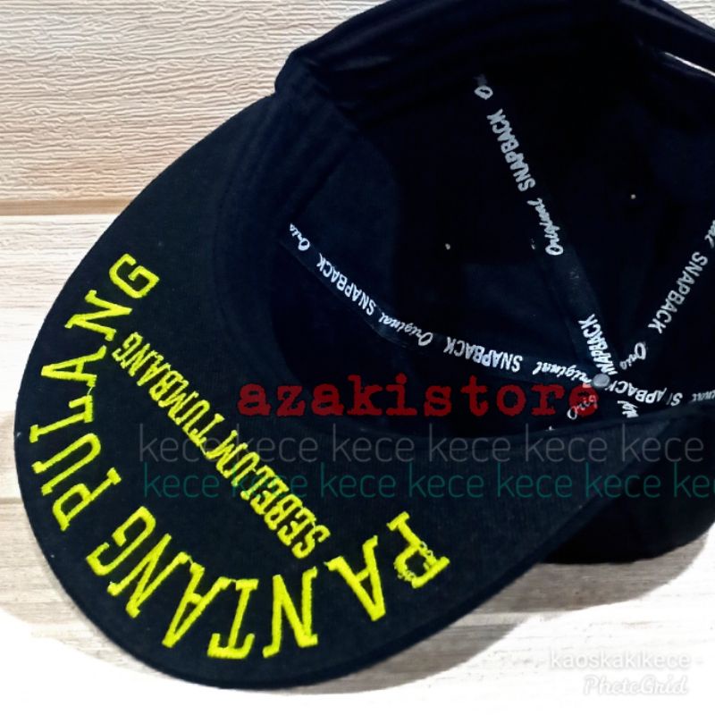 Topi Snapback Orang Tua Topi Hip Hop Bordir Keren