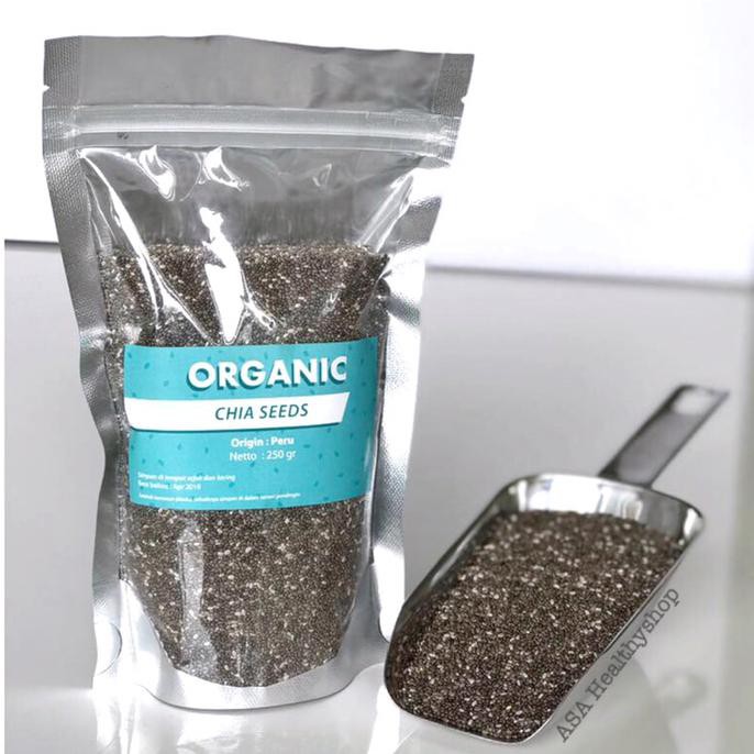 

Organic Chia Seed Peru 250 Gr
