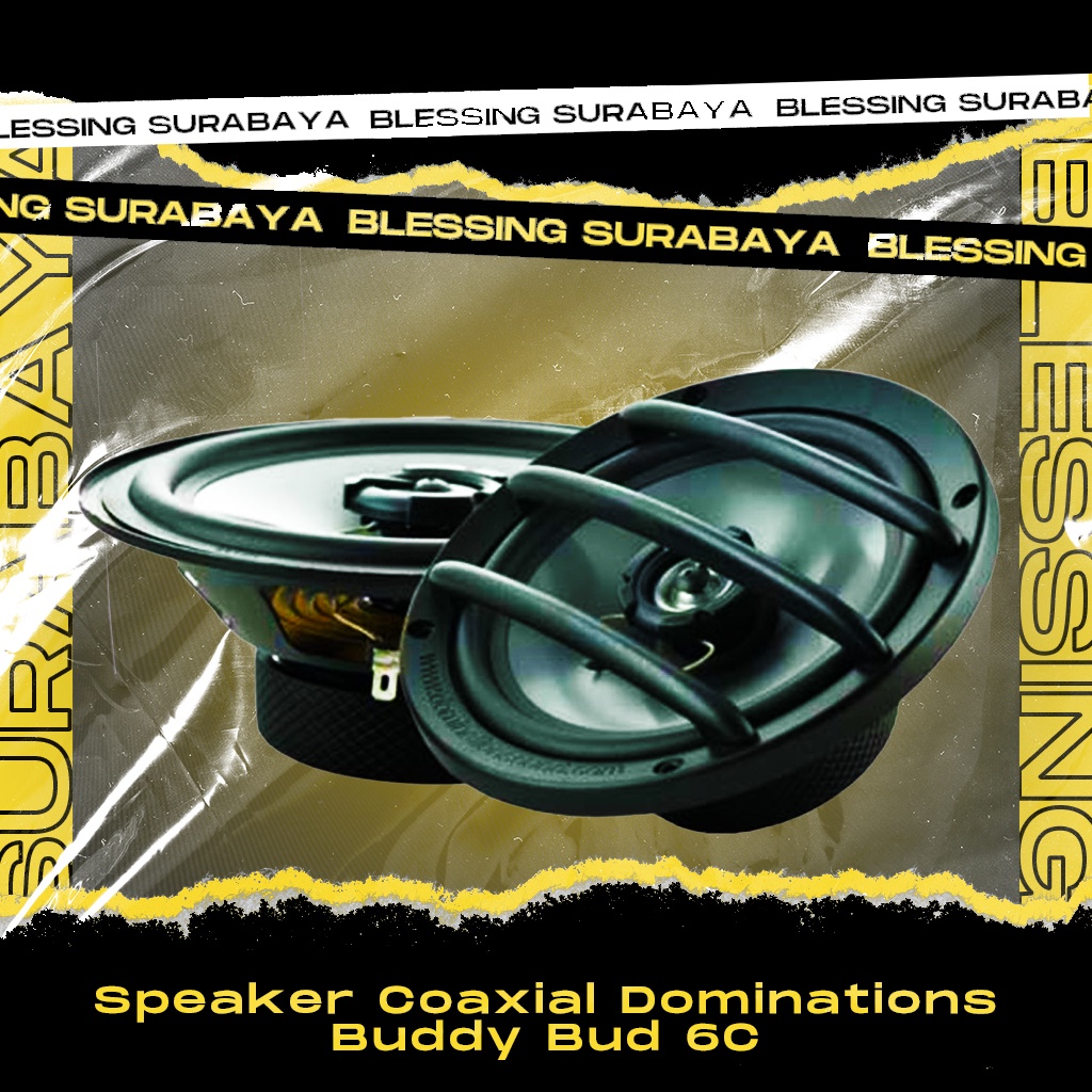 Speaker Coaxial Dominations Buddy Bud 6C