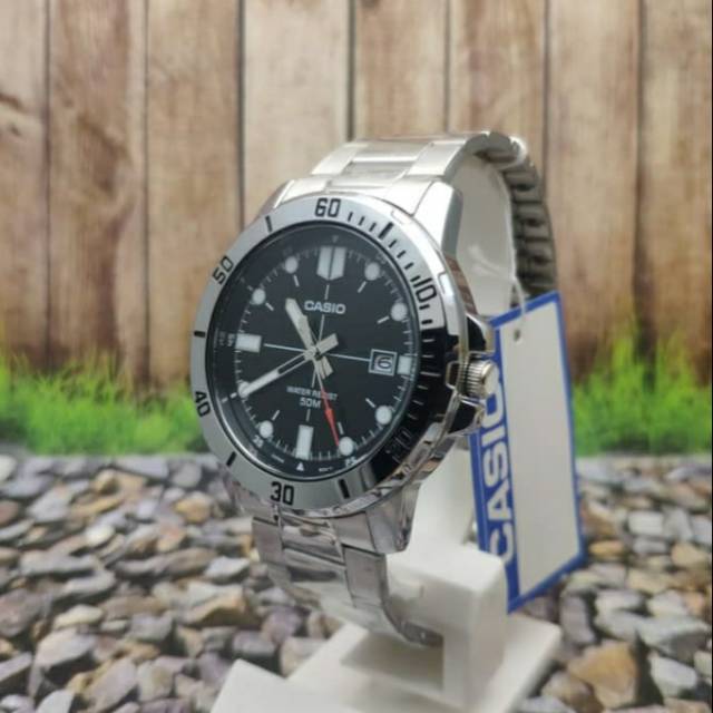 Jam tangan Casio analog silver