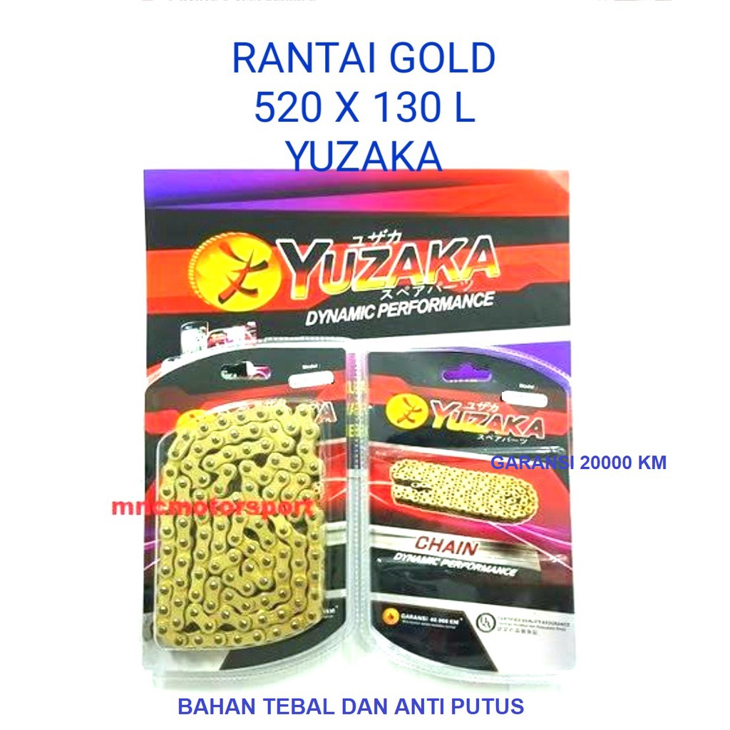 RANTAI GOLD 520 130 L YUZAKA