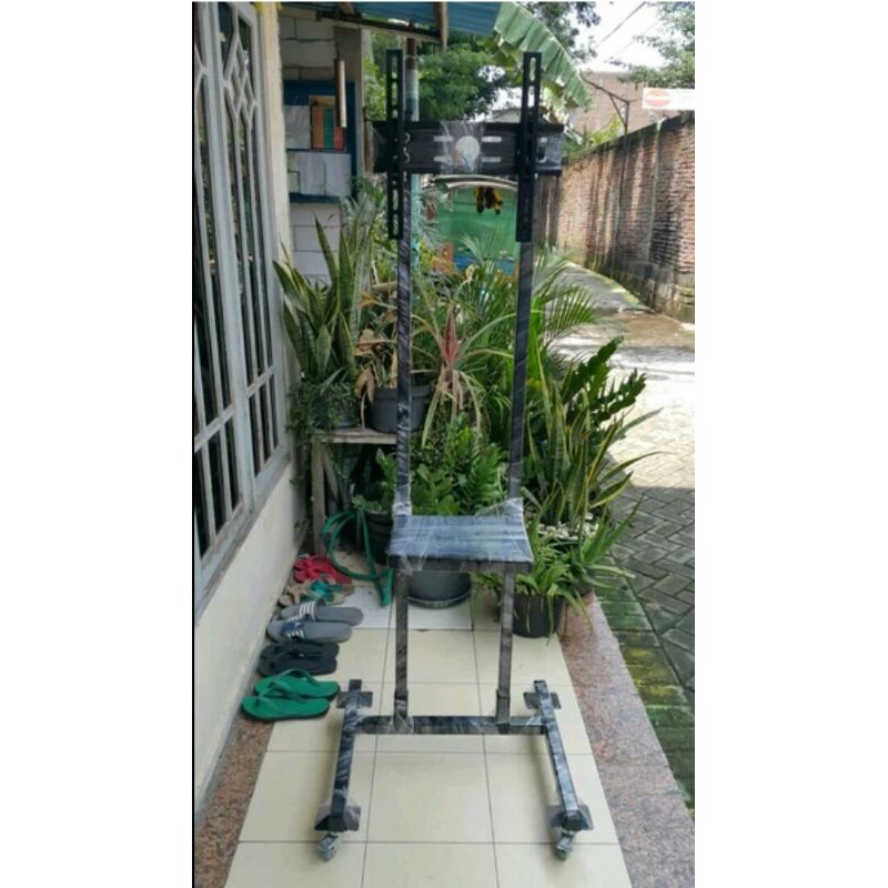 Bracket Tv Standing Floor Berdiri 22 43 inc Braket 42 29 in 32 Samsung 26 Toshiba 24 inch Led Lcd 40